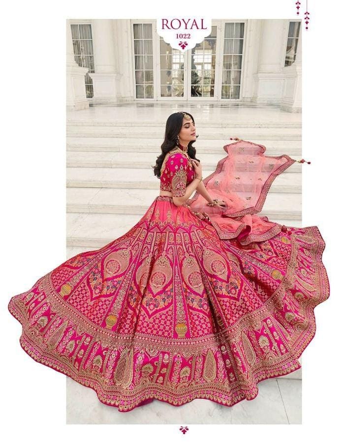 ROYAL VOL 31 DESINGER WEDDING LEHENGA D.NO 1022 Anant Tex Exports Private Limited