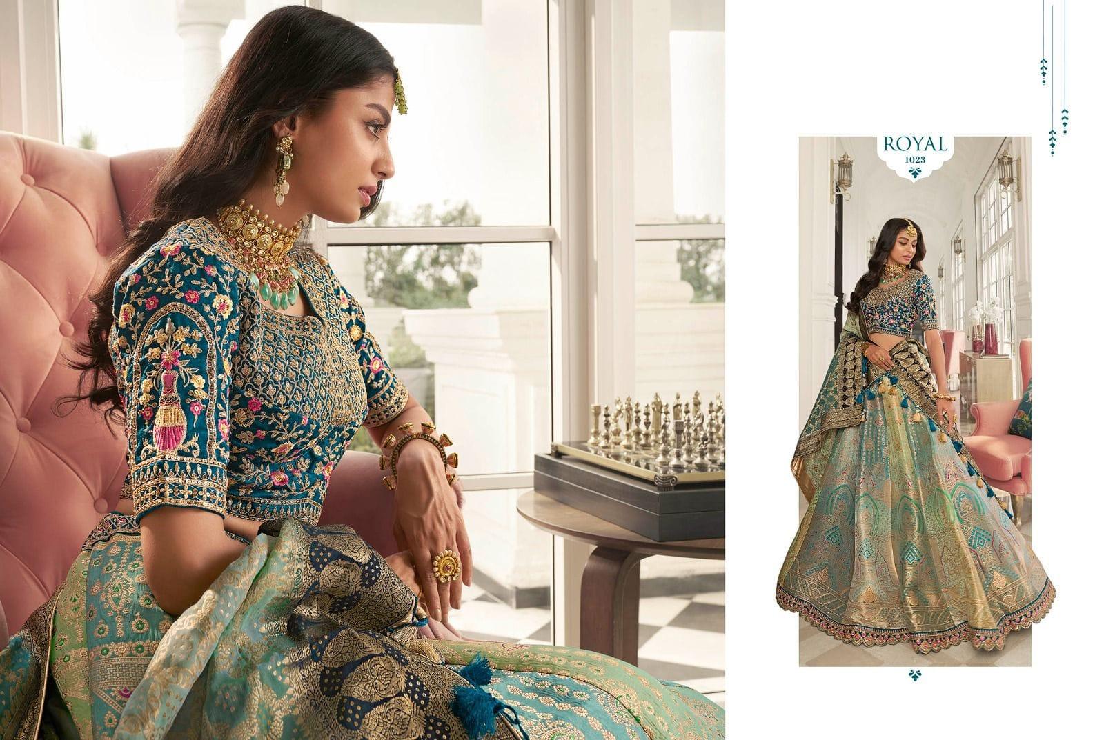 ROYAL VOL 31 DESINGER WEDDING LEHENGA D.NO 1023 Anant Tex Exports Private Limited