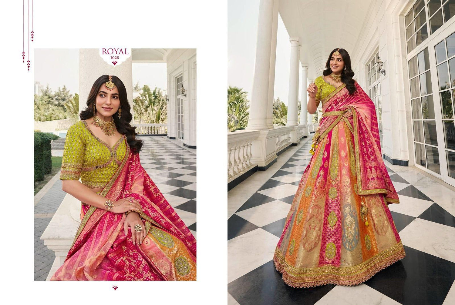ROYAL VOL 31 DESINGER WEDDING LEHENGA D.NO 1025 Anant Tex Exports Private Limited