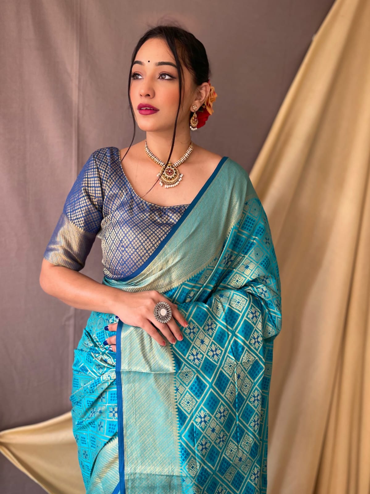 FANCY PURE PATAN PATOLA SILK SAREE Anant Tex Exports Private Limited