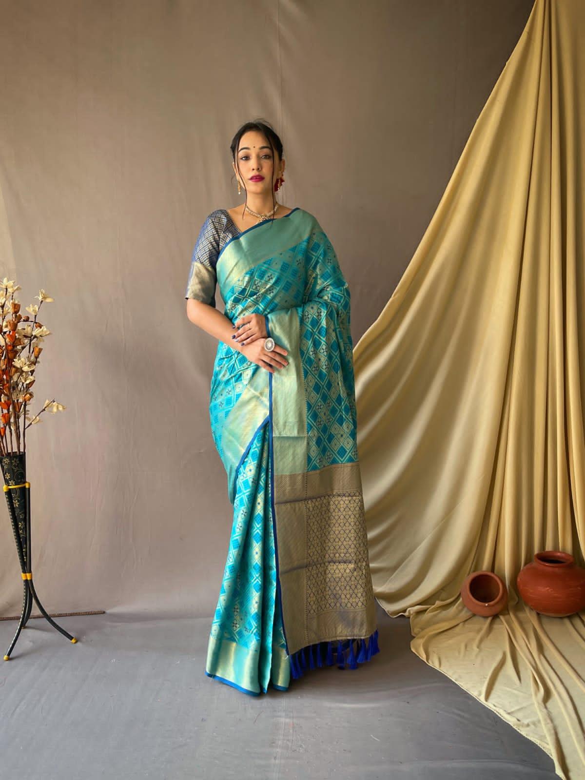 FANCY PURE PATAN PATOLA SILK SAREE Anant Tex Exports Private Limited