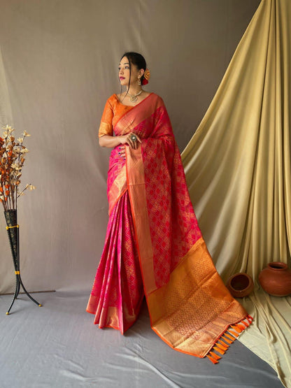 FANCY PURE PATAN PATOLA SILK SAREE Anant Tex Exports Private Limited