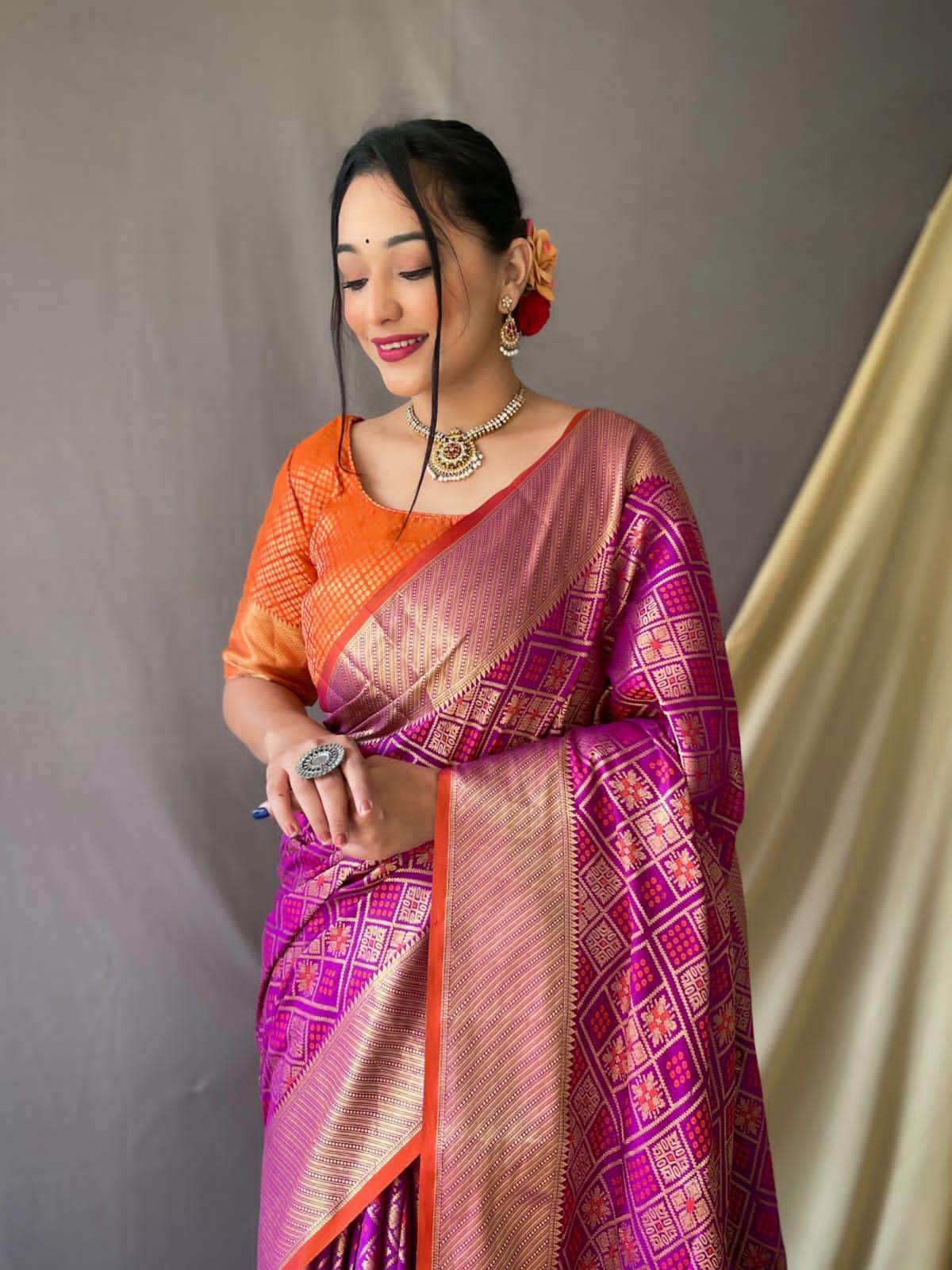 FANCY PURE PATAN PATOLA SILK SAREE Anant Tex Exports Private Limited