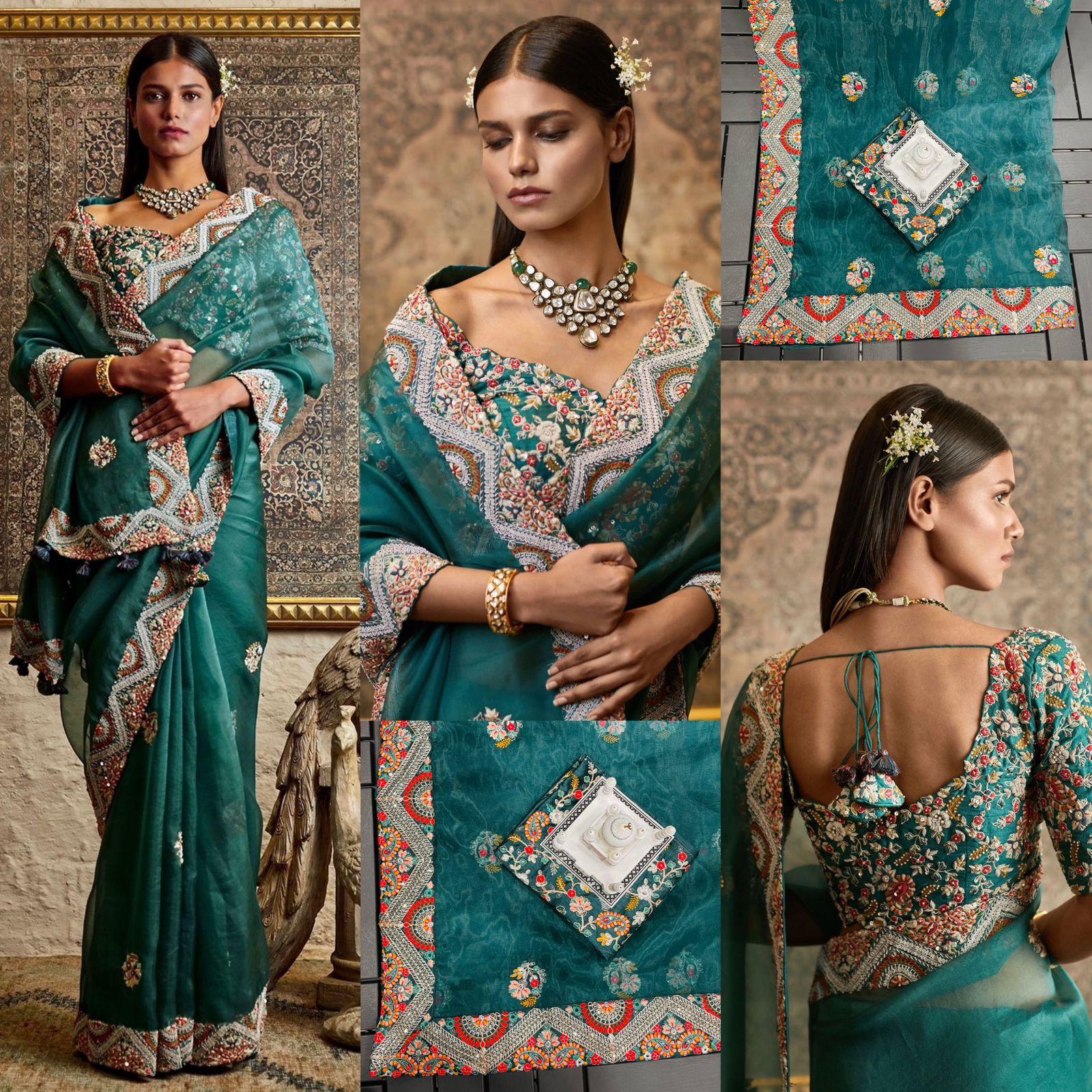 NEW SUPERHIT COTTON THREAD &amp; SEQUINS SAREE D.NO 520 Anant Tex Exports Private Limited