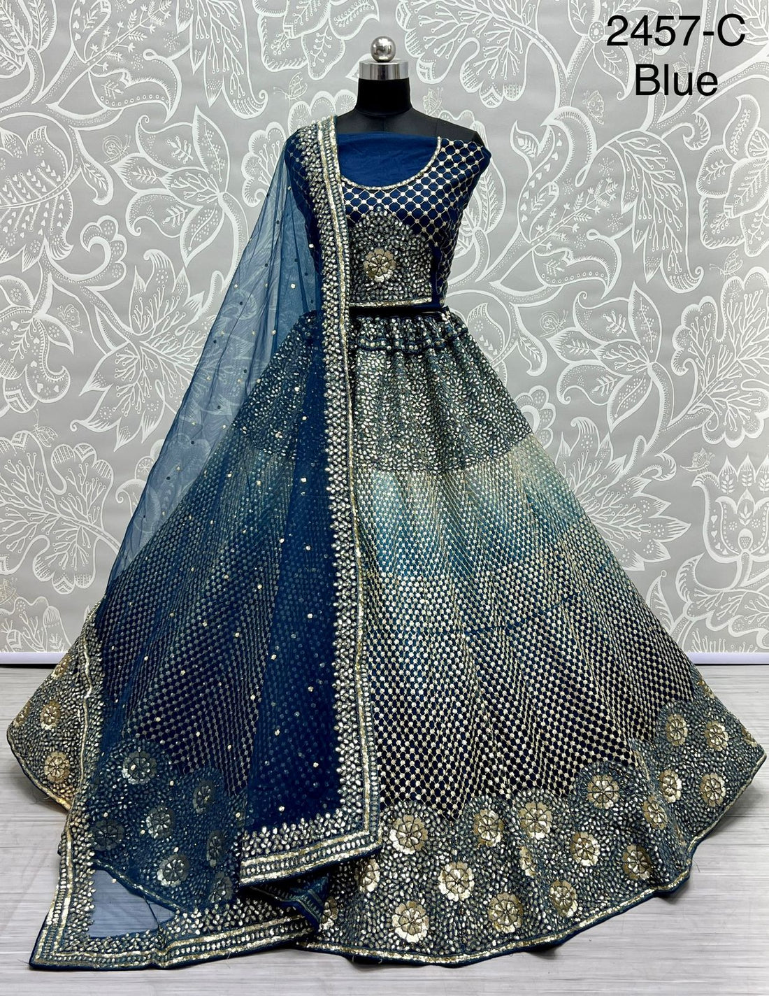 Partywear Sequence Lehenga Choli D.no 2457 Anant Tex Exports Private Limited