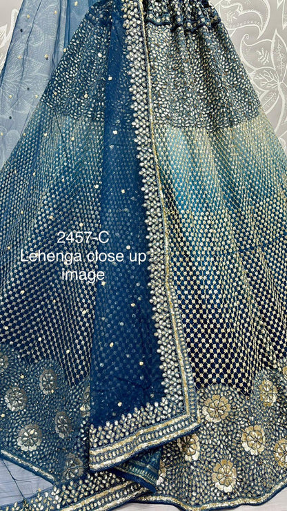 Partywear Sequence Lehenga Choli D.no 2457 Anant Tex Exports Private Limited
