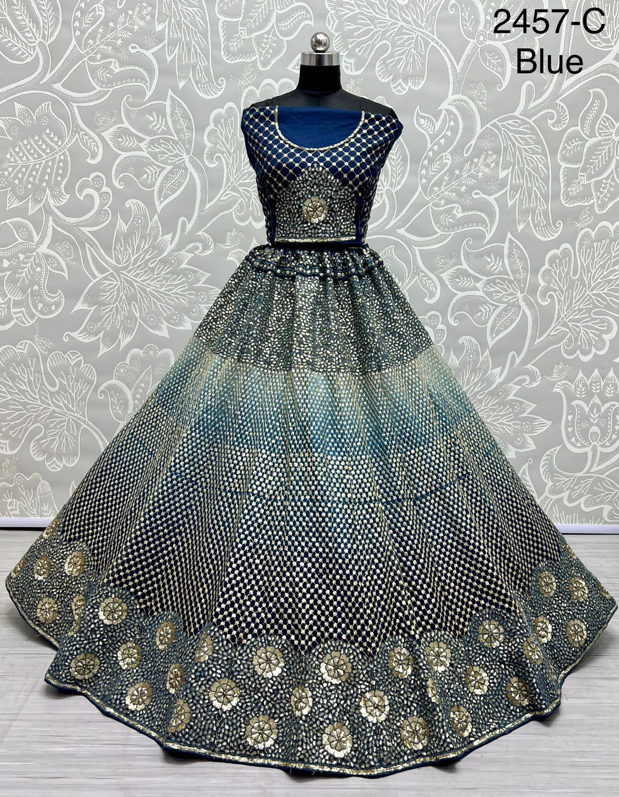 Partywear Sequence Lehenga Choli D.no 2457 Anant Tex Exports Private Limited