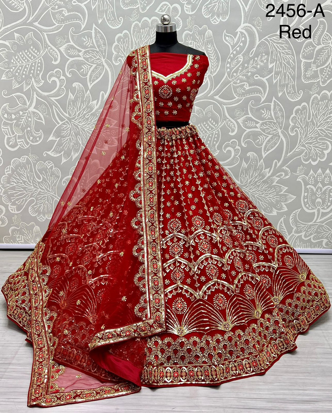Exclusive Hand Work Lehenga D.no 2456 Anant Tex Exports Private Limited
