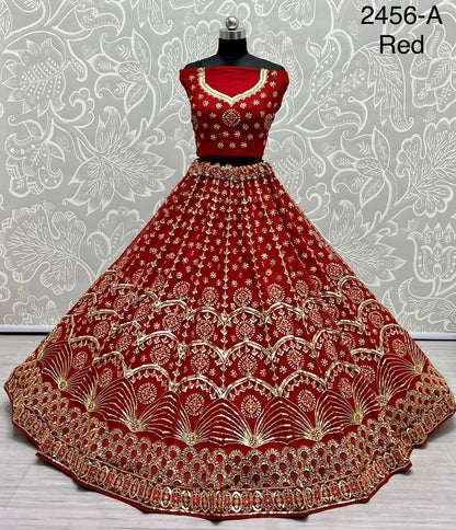 Exclusive Hand Work Lehenga D.no 2456 Anant Tex Exports Private Limited
