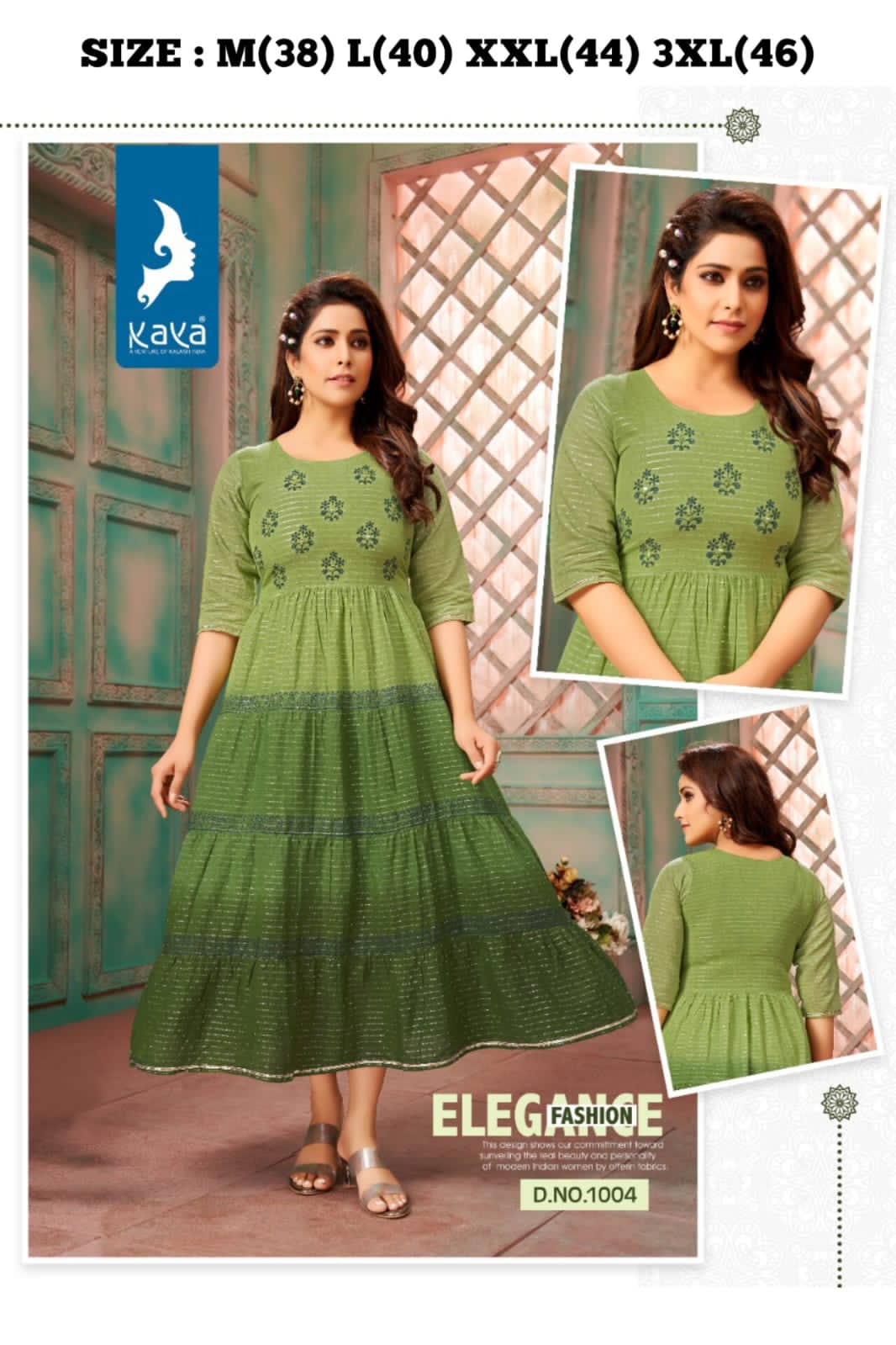 Raina Pure Cotton Fancy Kurti Anant Tex Exports Private Limited