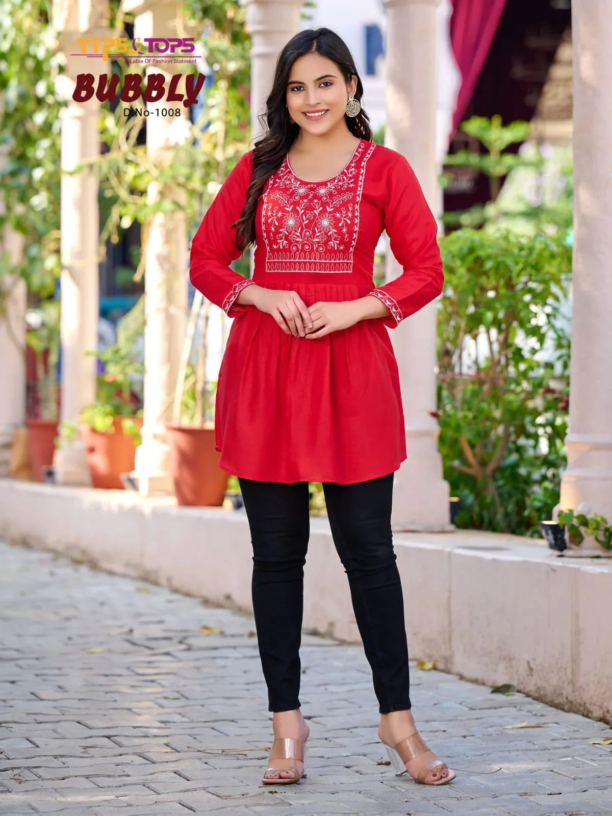 Tips &amp; Tops Bubbly Vol 10 Fancy Western Kurti Anant Tex Exports Private Limited