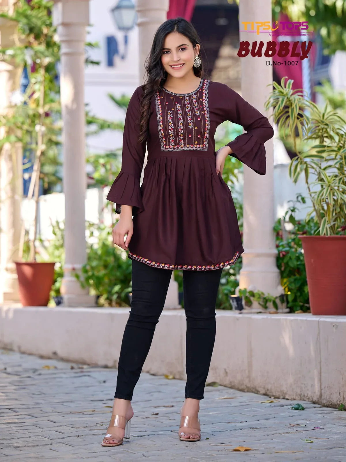 Tips &amp; Tops Bubbly Vol 10 Fancy Western Kurti Anant Tex Exports Private Limited