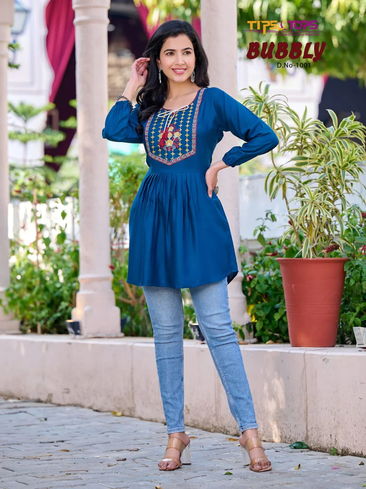 Tips &amp; Tops Bubbly Vol 10 Fancy Western Kurti Anant Tex Exports Private Limited