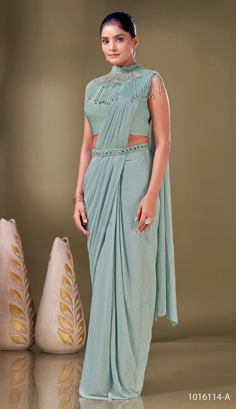 READY TO WEAR SAREE- D.NO 1016114 Anant Tex Exports Private Limited