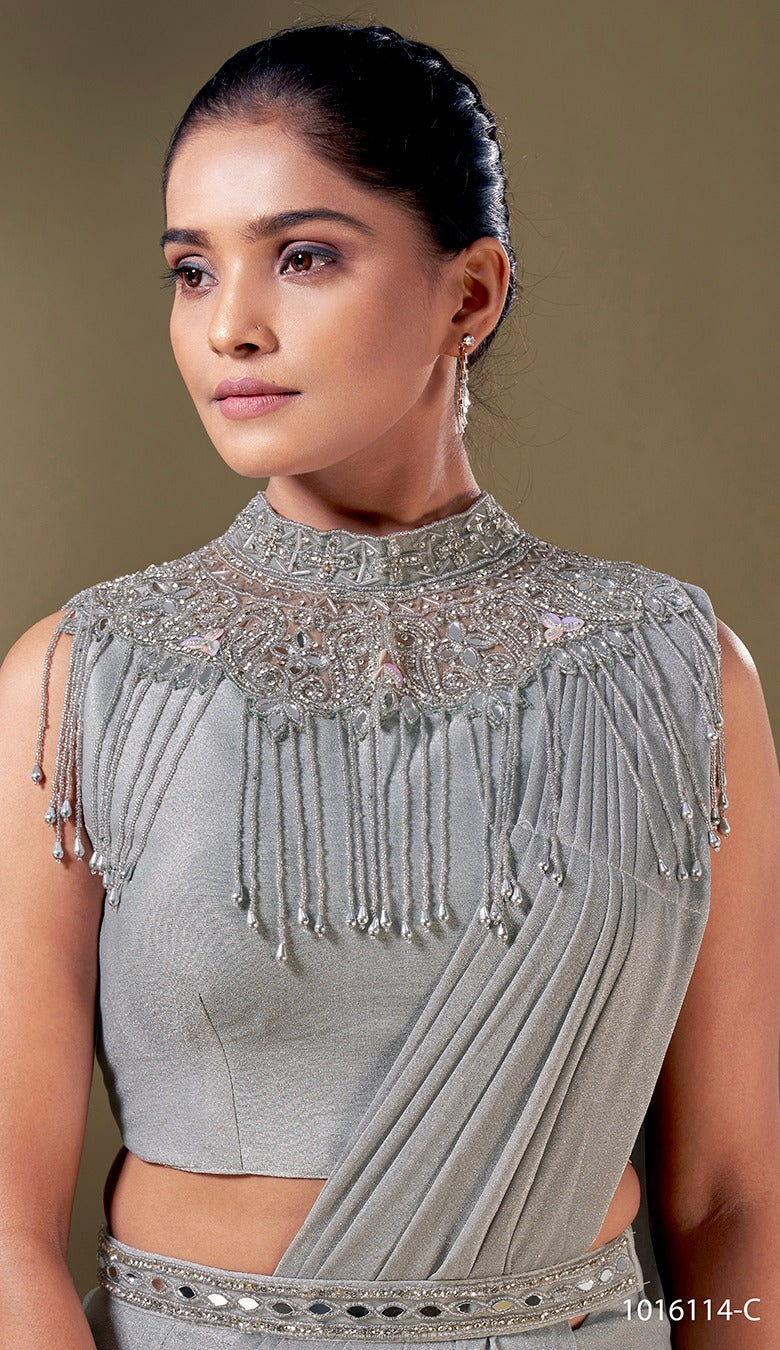 READY TO WEAR SAREE- D.NO 1016114 Anant Tex Exports Private Limited