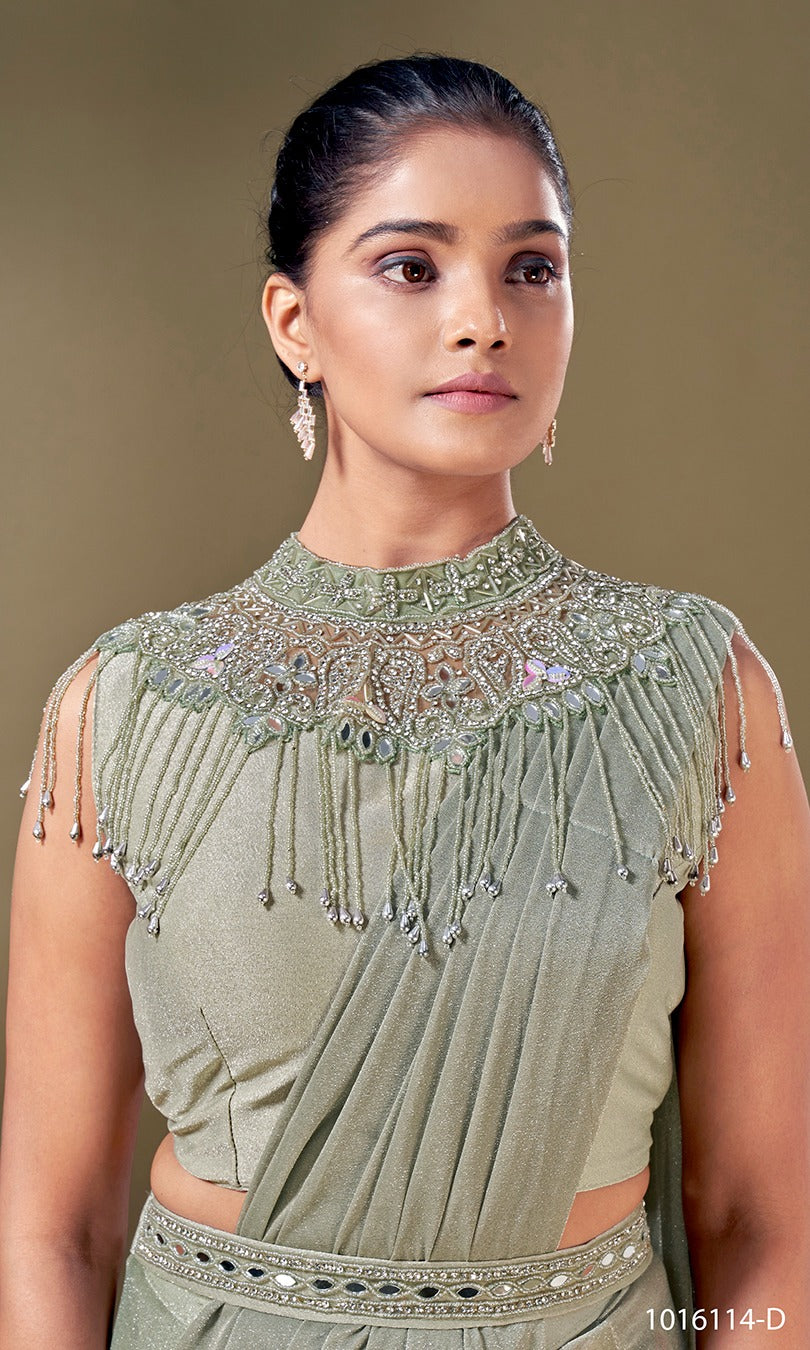 READY TO WEAR SAREE- D.NO 1016114 Anant Tex Exports Private Limited