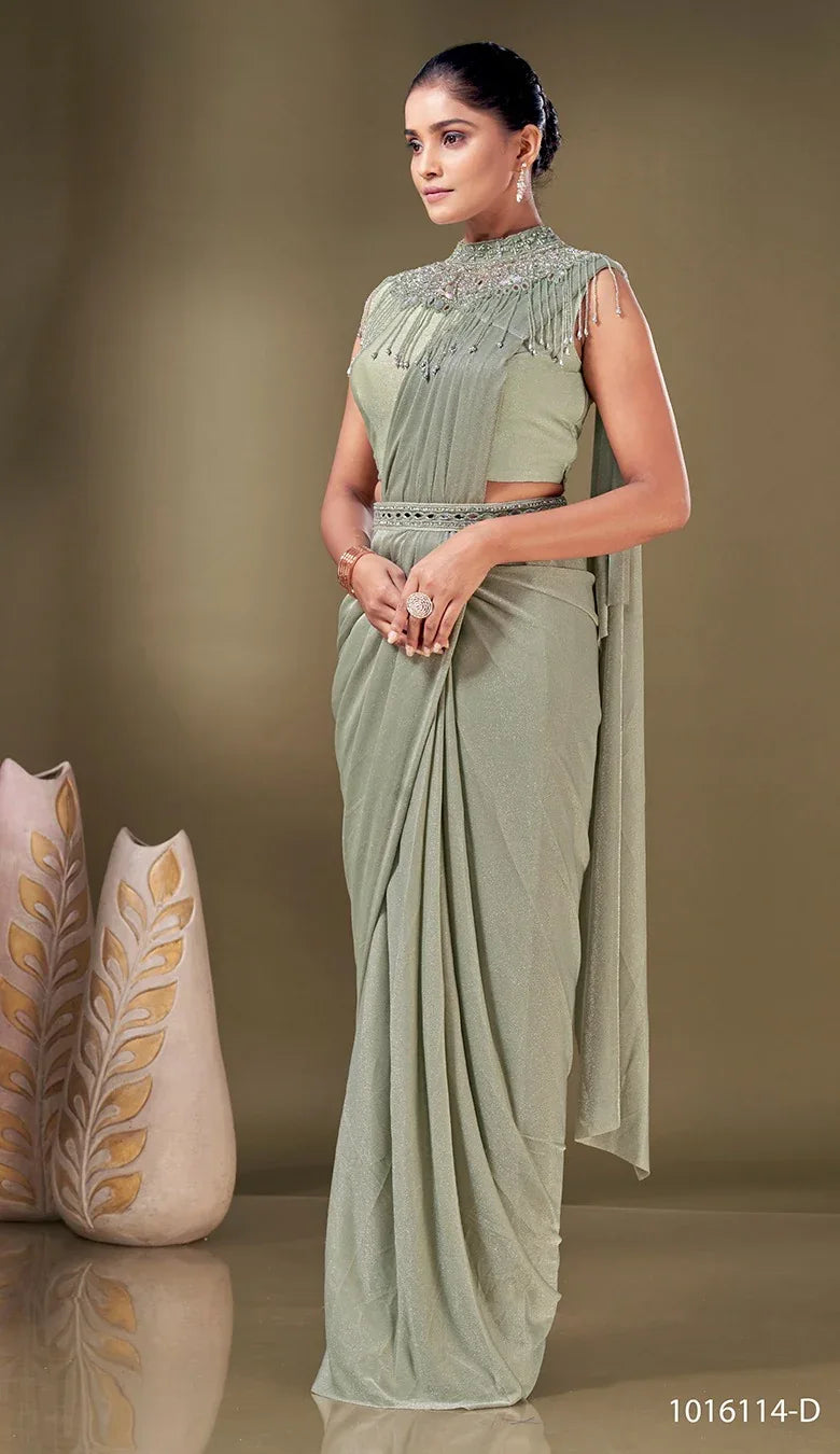 READY TO WEAR SAREE- D.NO 1016114 Anant Tex Exports Private Limited