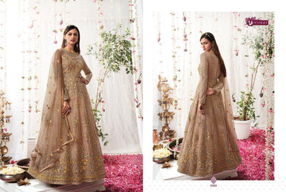 Swagat Violet 5301-5308 Series Exclusive Wedding Designer Long Suits Anant Tex Exports Private Limited