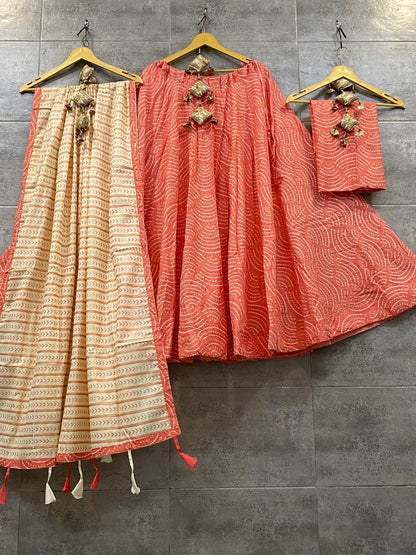 Cotton Printed Lehenga Anantexports