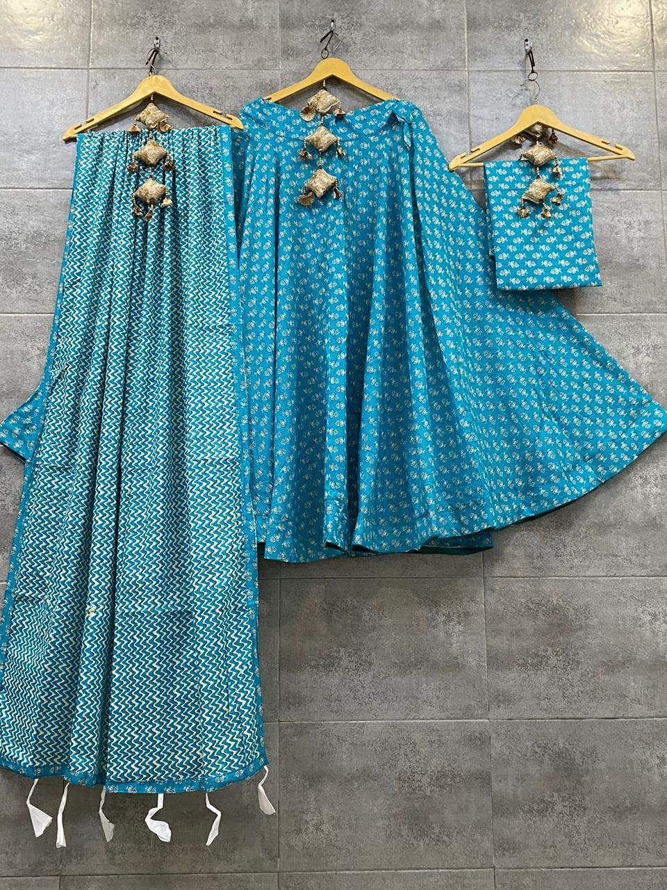 Cotton Printed Lehenga Anantexports