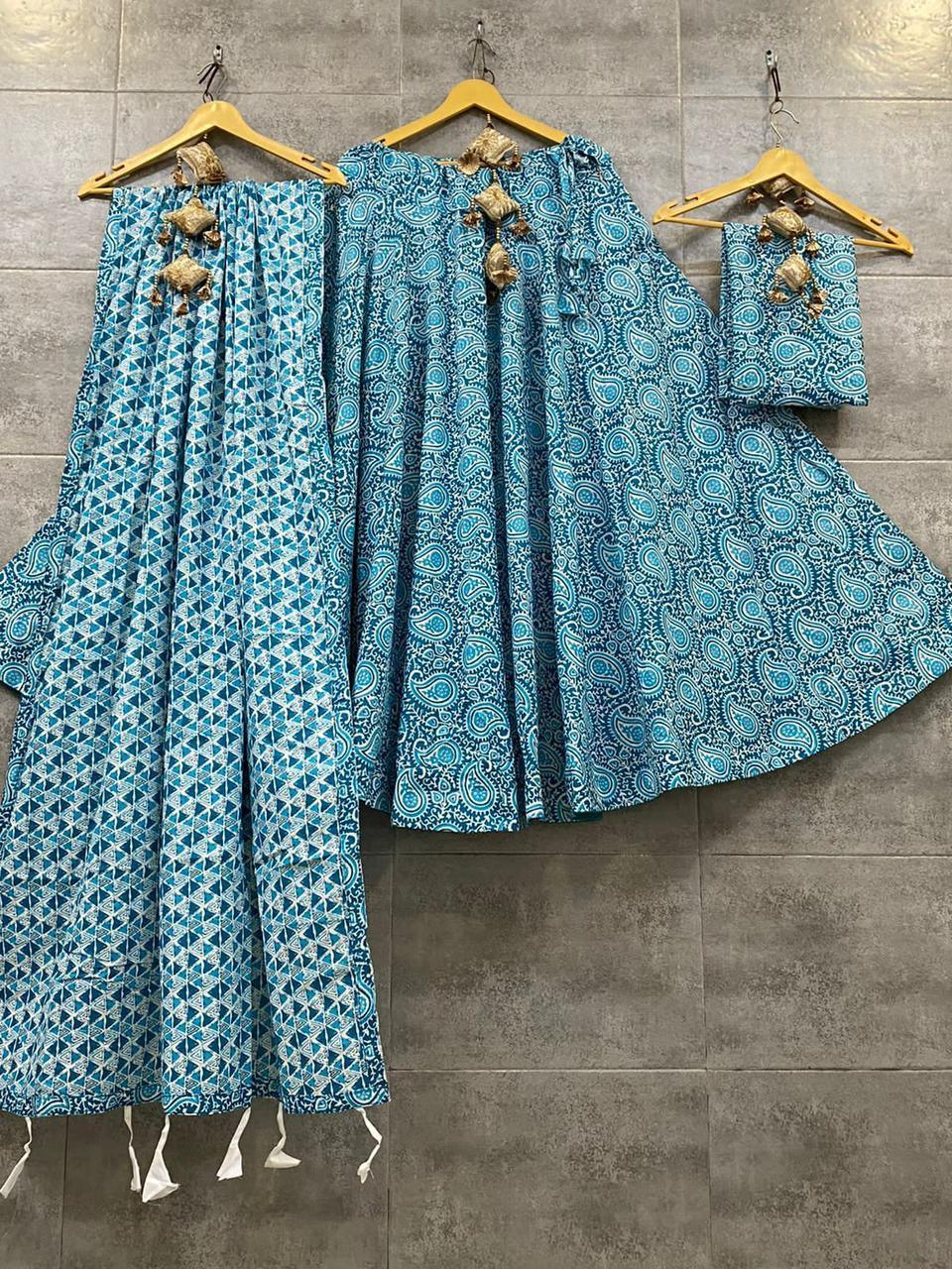 Cotton Printed Lehenga Anantexports