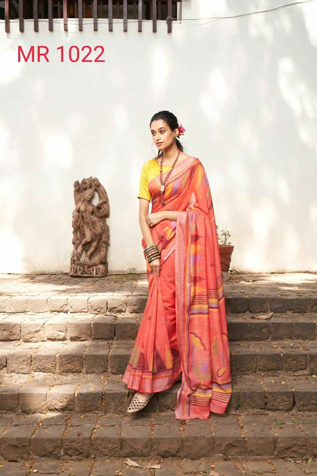 Pure Linen Sarees