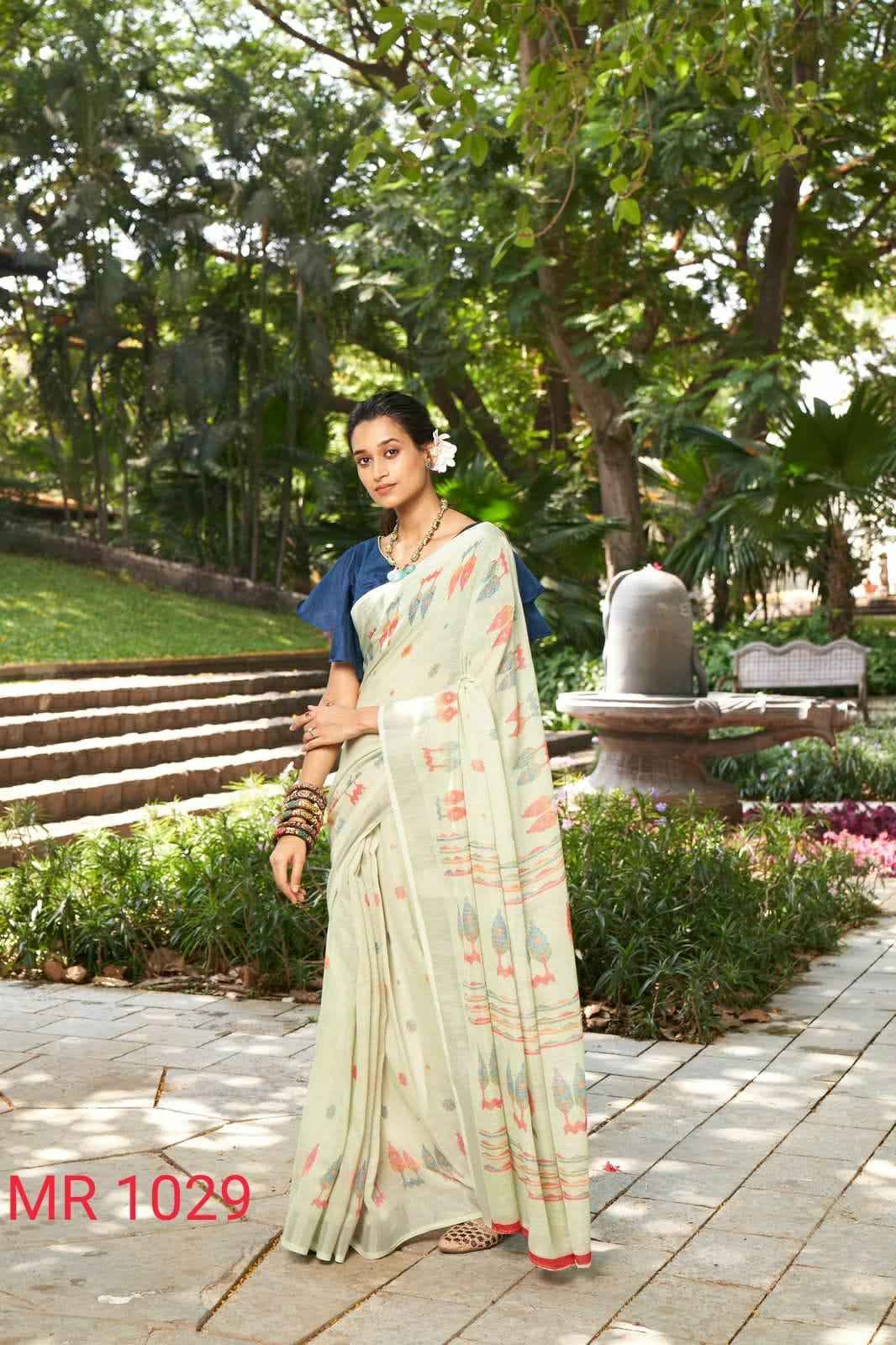 Pure Linen Sarees