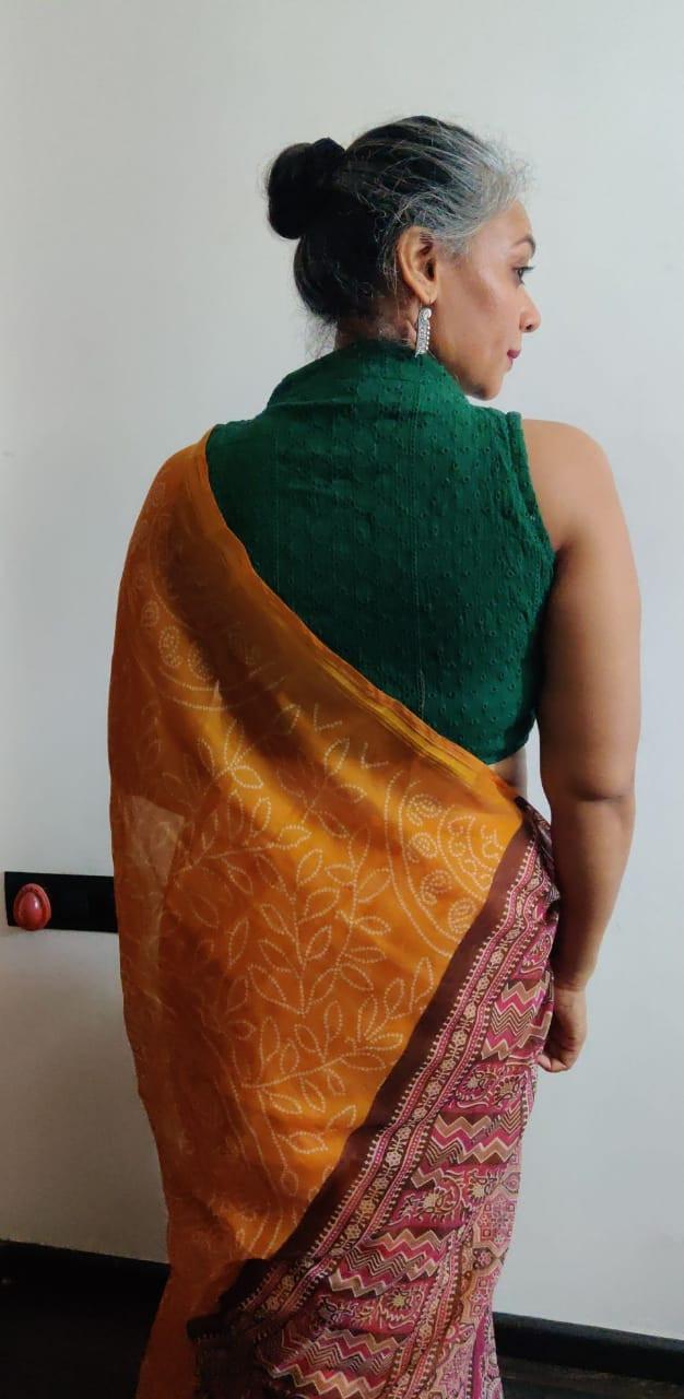 Readymade Cotton Hakoba Blouse Anantexports