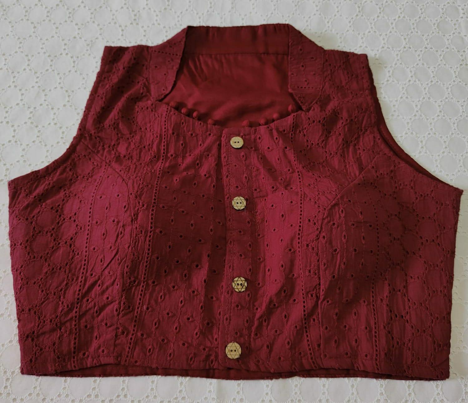 Readymade Cotton Hakoba Blouse Anantexports