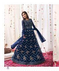 Swagat Violet 5301-5308 Series Exclusive Wedding Designer Long Suits Anant Tex Exports Private Limited
