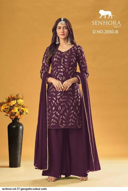 SENHORA VOL 37 GEORGETTE SALWAR SUITS Anant Tex Exports Private Limited