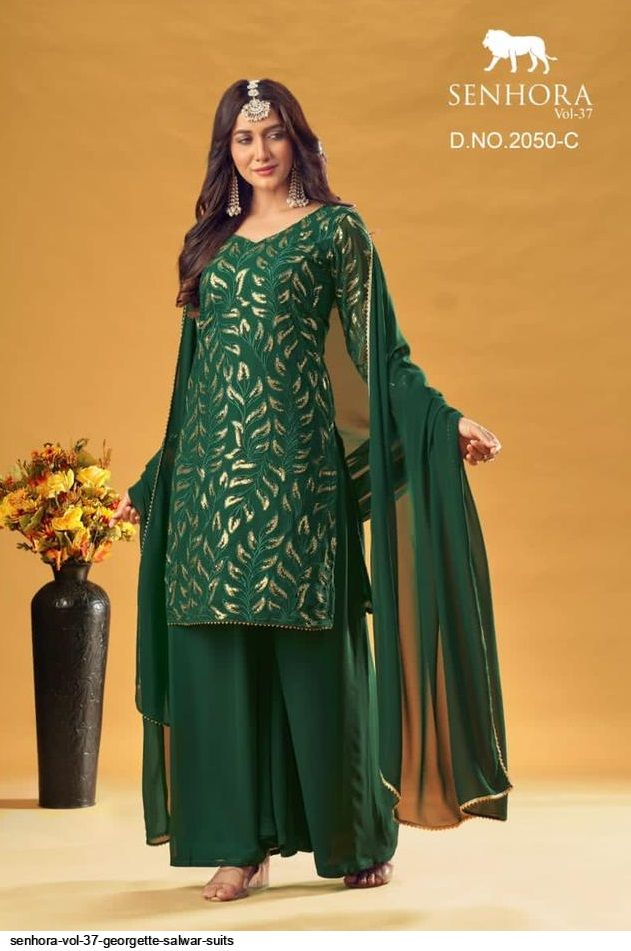 SENHORA VOL 37 GEORGETTE SALWAR SUITS Anant Tex Exports Private Limited
