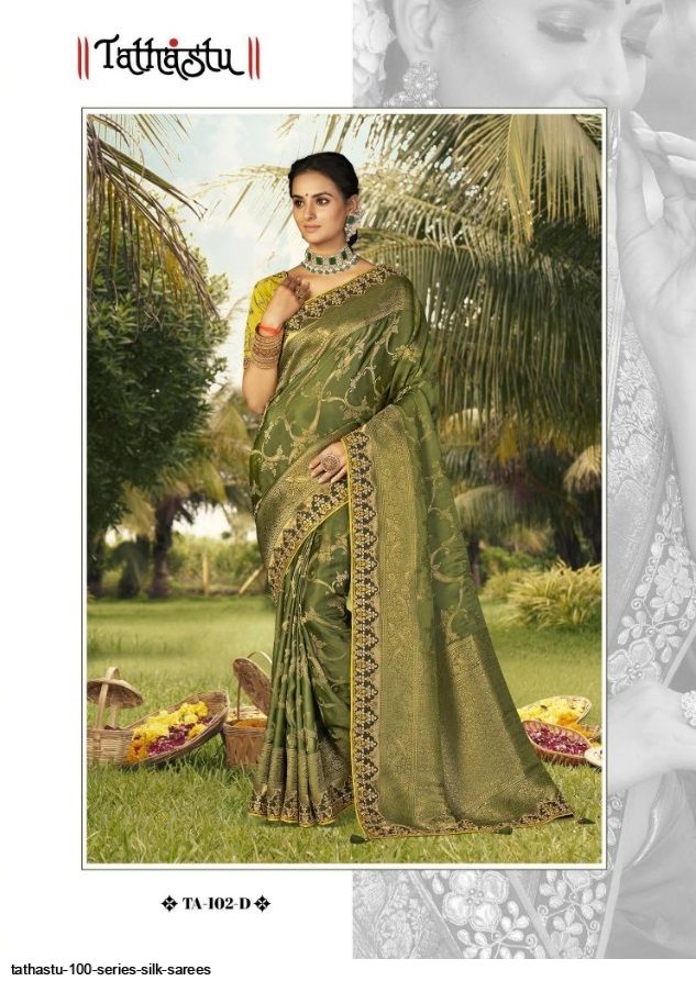 TATHASTU 100 SERIES GAJI SILK SAREE Anant Tex Exports Private Limited