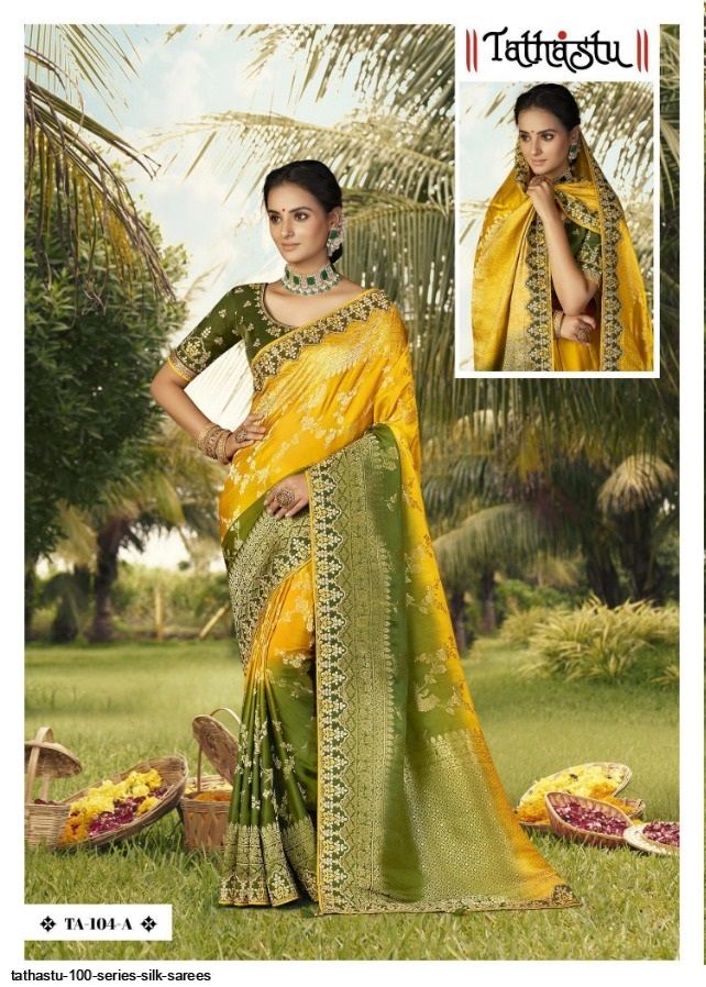 TATHASTU 100 SERIES GAJI SILK SAREE Anant Tex Exports Private Limited
