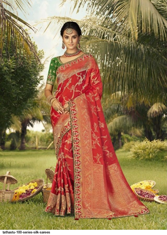 TATHASTU 100 SERIES GAJI SILK SAREE Anant Tex Exports Private Limited