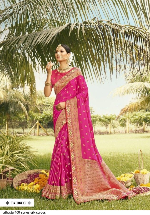 TATHASTU 100 SERIES GAJI SILK SAREE Anant Tex Exports Private Limited