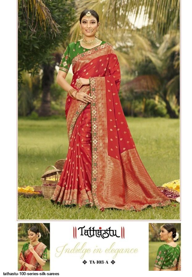 TATHASTU 100 SERIES GAJI SILK SAREE Anant Tex Exports Private Limited