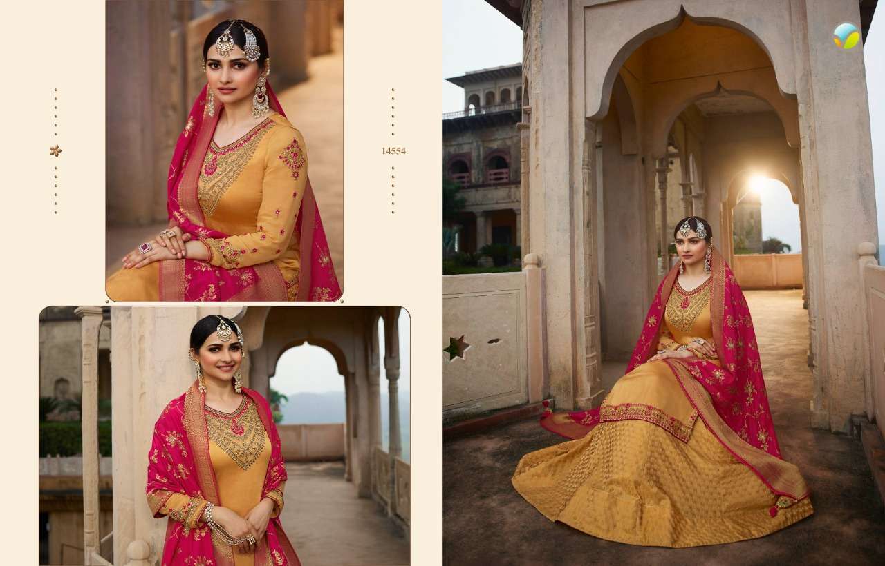 KASEESH BENCHMARK VOL-2 BY VINAY FASHION 14551 TO 14558 SERIES BEAUTIFUL STYLISH FULL STITCHED SUITS Anant Tex Exports Private Limited